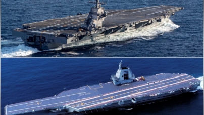 China’s Newest Aircraft Carrier Fujian Compared to USS Gerald R. Ford