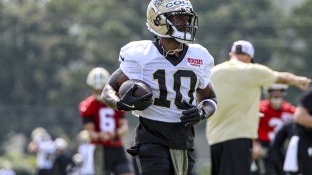 Saints Shockingly Cut Star Receiver Amid 2025 Struggles