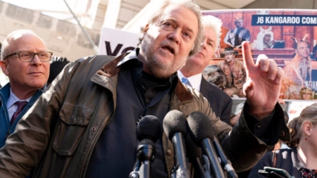 Steve Bannon predicts prison if Republicans lose midterms, 2028