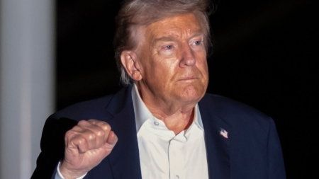 Donald Trump Reacts After Democrats Win Big on Election Night