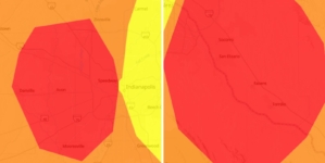 Thousands advised to stay inside in Texas, Indiana