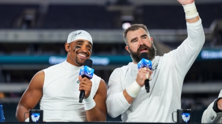 Jason Kelce Sends Clear Message on Eagles’ Jalen Hurts-AJ Brown Drama