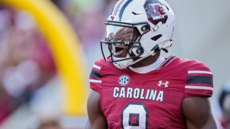 South Carolina’s Nyck Harbor Goes Viral With Wild Touchdown Highlight