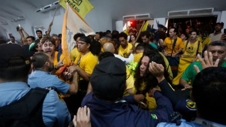 Protesters storm COP30 in Brazil 