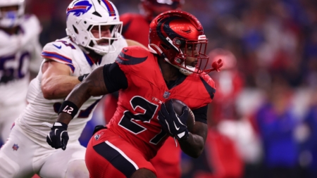 Referee in Bills-Texans Game Carted Off Field With Significant Leg Injury