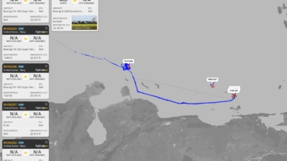 Map Shows US Air Force Strike Team Near Venezuela
