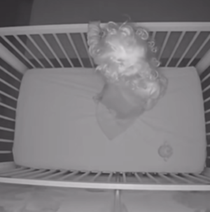 Toddler Wakes in Night, What She Says on Baby Cam Leaves Mom Humbled