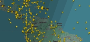 Flight tracker shows Venezuela airspace after Trump orders closure