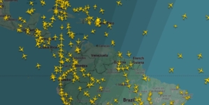 Flight tracker shows Venezuela airspace after Trump orders closure