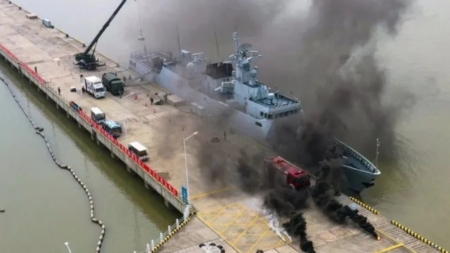 Chinese military holds war drills in disputed waters