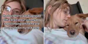 Woman Notices Dog Acting Strange, Next Day She Gets Life-Changing Diagnosis
