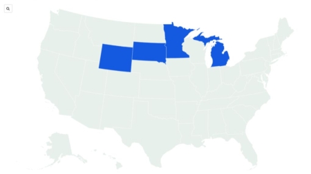 Map Shows Where It’s Expected to Snow Today
