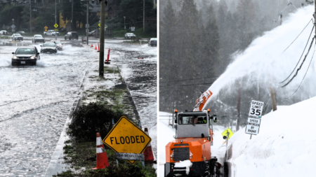 Christmas travel warning for thousands as four feet of snow to strike