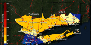 Map Shows Snow Forecast, Winter Storm Warnings for New York