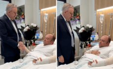 Australian PM meets Bondi Beach attack hero