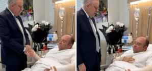 Australian PM meets Bondi Beach attack hero