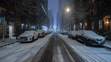 Map Shows How Much Snow Will Hit New York Amid Winter Weather Warnings