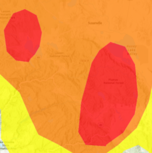 Thousands of Californians urged to remain indoors: “unhealthy”