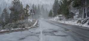 Map shows two atmospheric rivers headed for the US