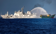 US Responds to Chinese Water Cannon Attack in South China Sea