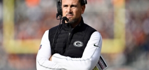 Packers’ Matt LaFleur Has Blunt Response on Ben Johnson Postgame Moment