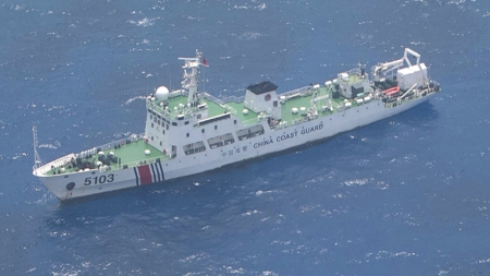 China Confronts US Ally at Disputed Territory