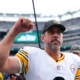 Aaron Rodgers Gets Emotional With Ex-Teammate After Steelers Win