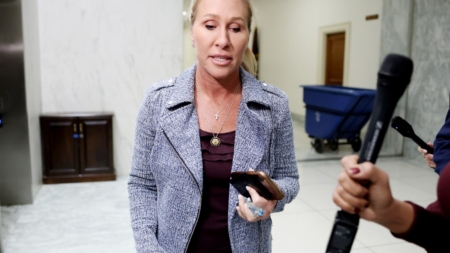 Marjorie Taylor Greene rips into Republicans “threatened” by her