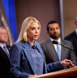 Pam Bondi’s approval rating collapses by 47 points