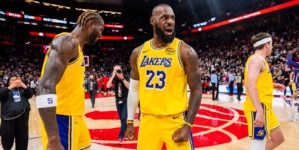 LeBron James Gets Into Physical Altercation in Lakers Win vs Suns