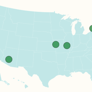 Map Reveals Only 5 Metros Where Minimum Wage Workers Can Afford Rent