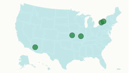 Map Reveals Only 5 Metros Where Minimum Wage Workers Can Afford Rent