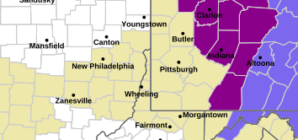 Pennsylvania ice storm warning map shows where hazards possible 