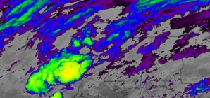 NASA Satellite Images Shows Winter Storm Hitting US