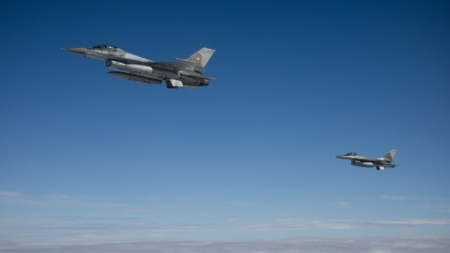 NATO scrambles F-16 fighter jets after Russian drone attack 