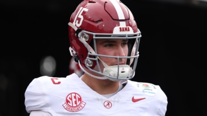 Alabama’s Ty Simpson Gets Blunt Advice From AJ McCarron on NFL Draft