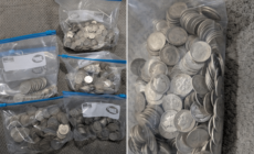 Couple Remodeling Home When Box Falls Out Ceiling—Turns Into $10K Payday