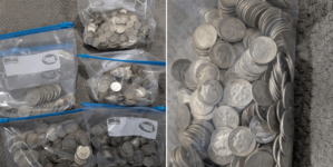 Couple Remodeling Home When Box Falls Out Ceiling—Turns Into $10K Payday