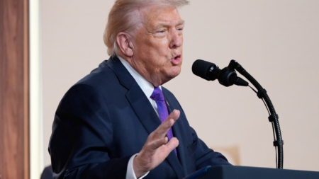 Donald Trump Reacts to Dow Topping 50,000 for First Time Ever as Stock Market Roars Back