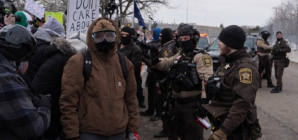 Dozens Arrested at Protest Marking Month Since Renee Good’s Death