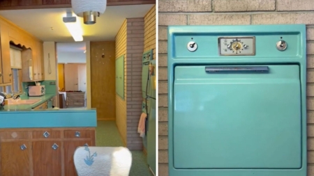 1950s ‘Time Capsule’ Kitchen Discovered in Illinois Stuns Internet
