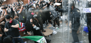 Anti-ICE Protests in LA Spark Arrests at Federal Building—’Not Playing’