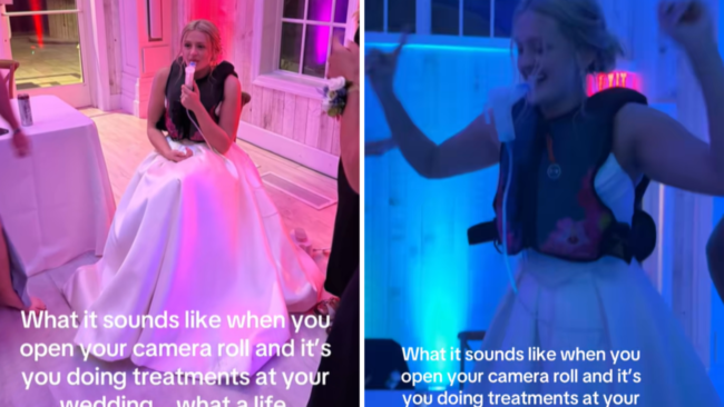 Bride Needs Treatment for Lung Condition at Her Own Wedding, Hailed ‘Queen’