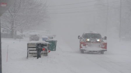 Heavy Snow Warning—Half a Million People Advised Not to Travel