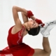 Woman Figure Skater Practices Historic Move Ahead of Olympic Final