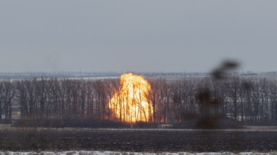 Ukraine Video Shows Russian Shahed Drone Being Wiped Out by F-16