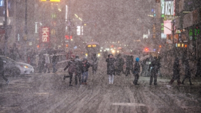 New York City Blizzard: Footage Shows Terrifying Scale Of Extreme Weather