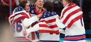 USA’s OT Gold Over Canada Seals Rare Olympic Feat for Tkachuk-Hughes Brothers