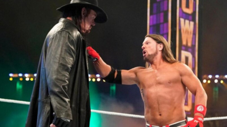 The Undertaker Surprises AJ Styles With WWE Hall of Fame Induction Reveal