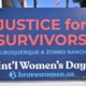 In Photos: Women’s March Demands Epstein Accountability at Zorro Ranch
